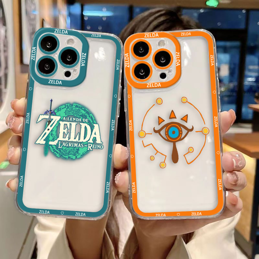 Phone Cases Zelda - Cartoon L-Legend Z-Zeldas Transparente Handyhülle für
