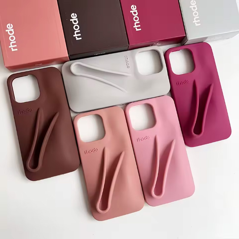 Phone Cases Rhode - Trendiger Rhode Lipgloss-Halter für iPhone 11-17,