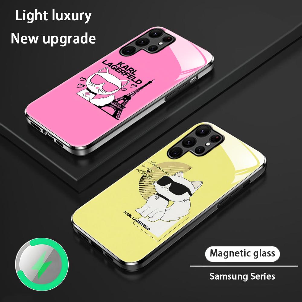 Phone Cases Magnetic - Modische Katzen-Handyhülle K-KarlS-Muster für Samsung S26
