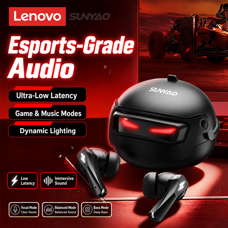 Phone Cases Case - Choice Lenovo GT101 Gaming-Headset, kabellose Bluetooth-6.0-Kopfhörer