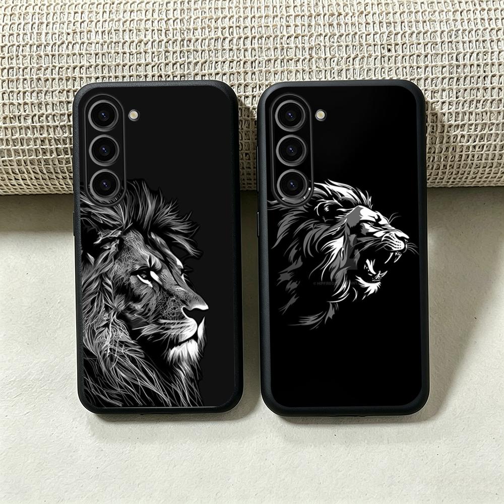 Phone Cases Galaxy S26 Ultra - Coole König-Löwen-Mode-Design Handyhülle für Samsung Galaxy