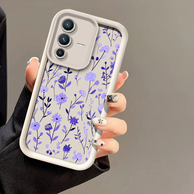 Phone Cases Vivo - Bunte Handyhülle mit Blumenmuster für Vivo