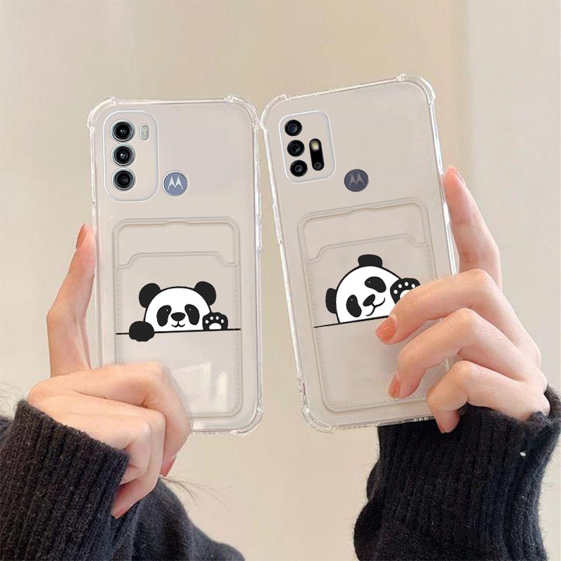 Phone Cases Jjk - G60 Versteckt Panda Transparente Karte Tasche