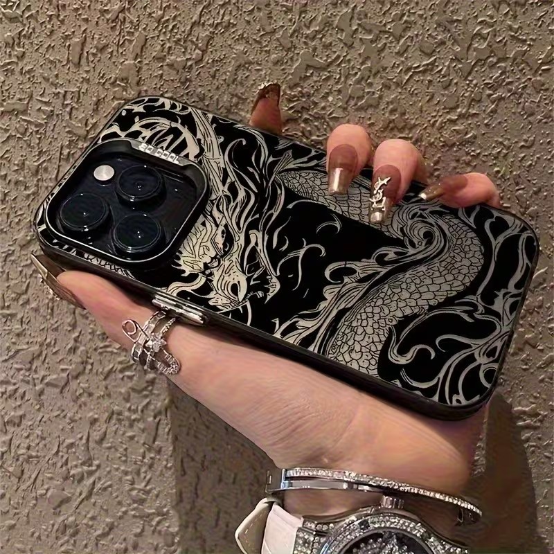 Phone Cases Protective - Drachen-Totem-Muster Handyhülle für iPhone 18 17