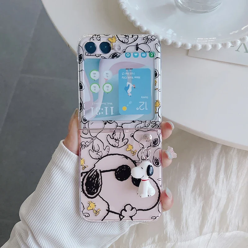 Phone Cases Transparent - Niedliche Cartoon Snoopy Charlie Brown Peanuts