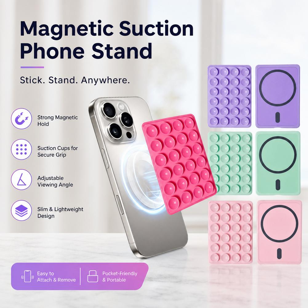 Phone Cases Case - Silikon 24 Saugnapf-Handyhalter Multifunktionale Saugnapfmatte Wandhalterung