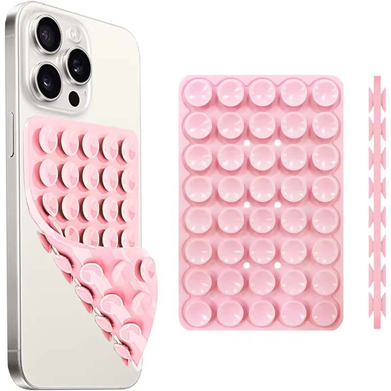 Phone Cases Case - Silikon-Saugnapf-Handyhalterung mit starkem doppelseitigem freihändigen Griff,