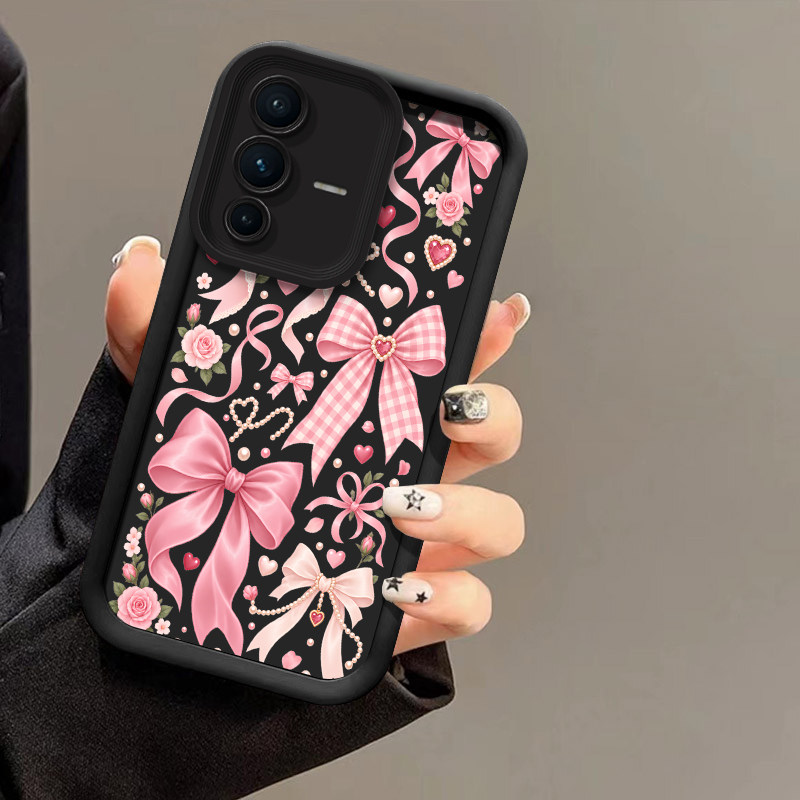 Handyhülle mit rosa Schleifen- – Phone Cases Vivo Bewertung und Preis