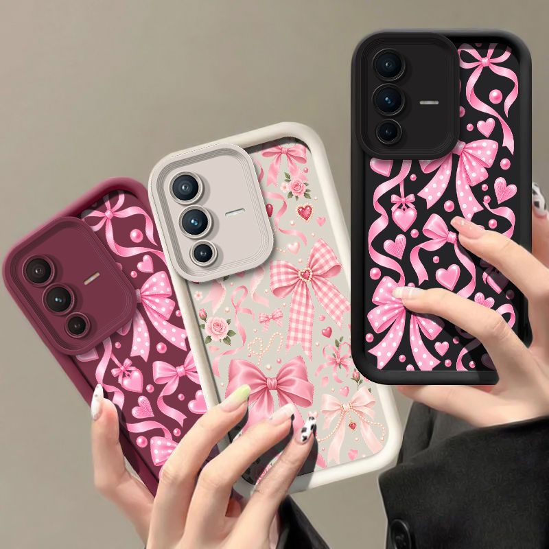 Handyhülle mit rosa Schleifen- – Phone Cases Vivo Bewertung und Preis