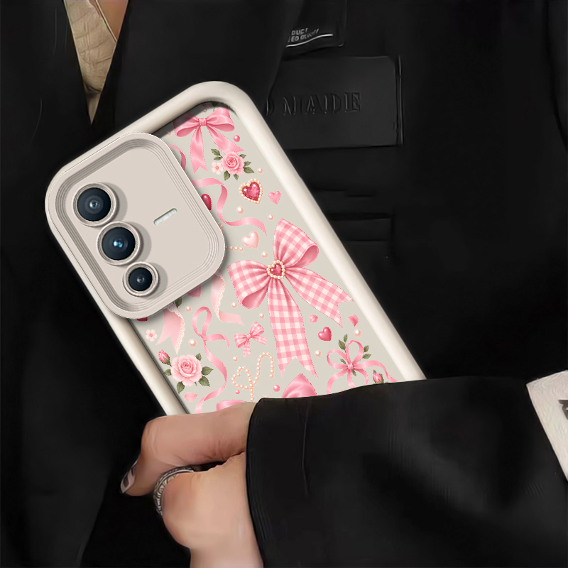 Handyhülle mit rosa Schleifen- – Phone Cases Vivo Bewertung und Preis