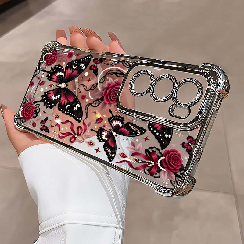 Rosenblüten-Schmetterling-Hand – Phone Cases Vivo Bewertung und Preis