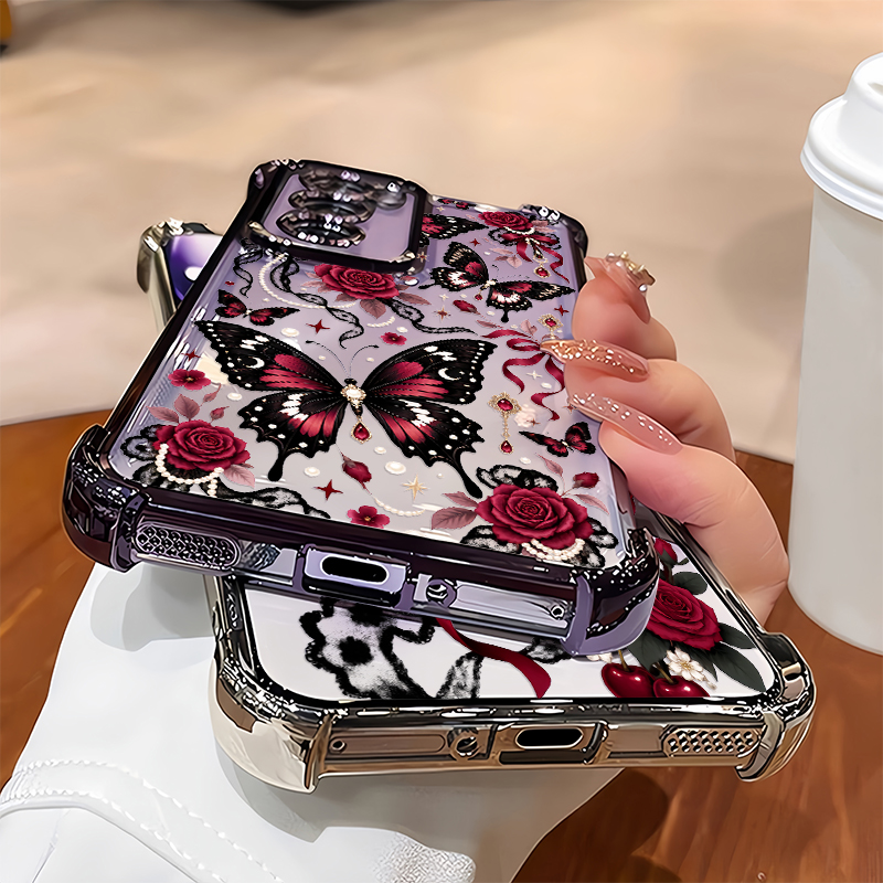 Rosenblüten-Schmetterling-Hand – Phone Cases Vivo Bewertung und Preis