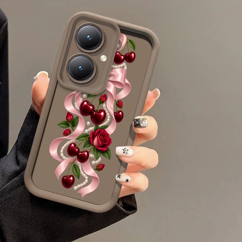 Cartoon-Kirsch-Schleifenmuster – Phone Cases Vivo Bewertung und Preis