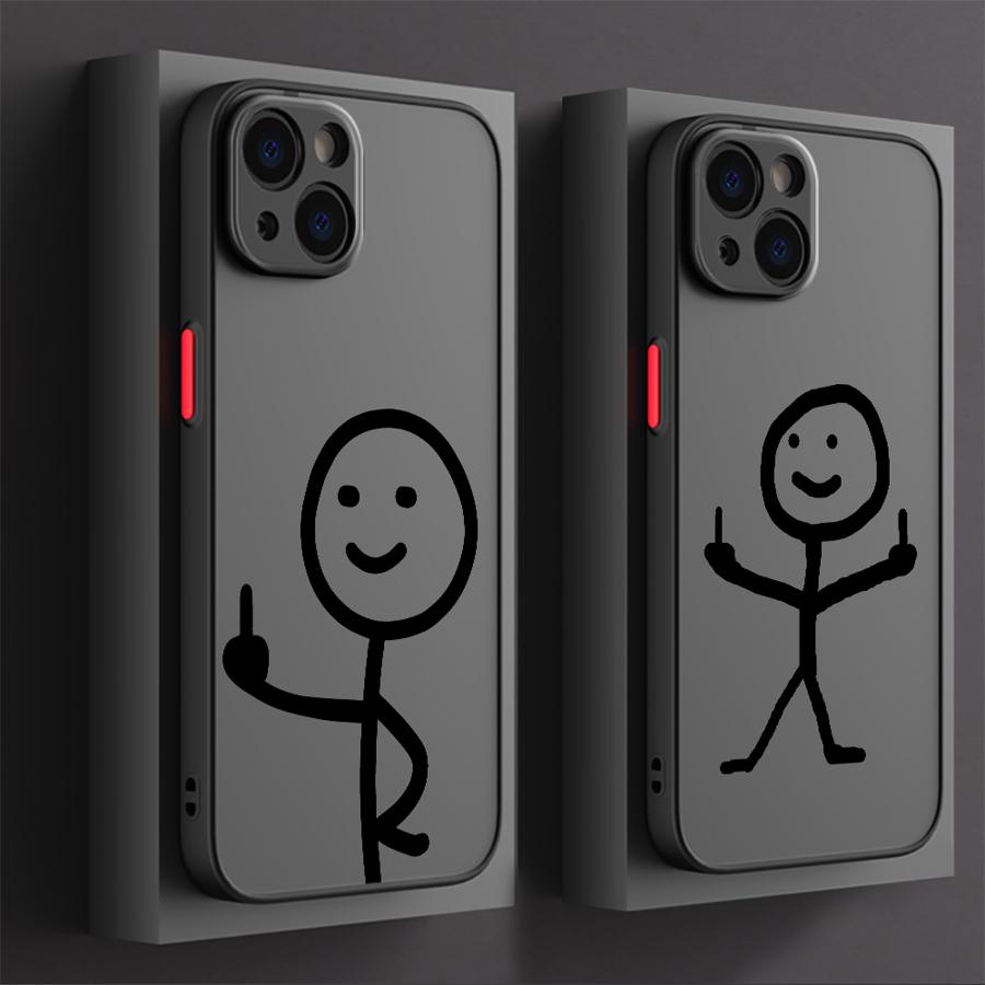Finger People Stickman Handyhü – Phone Cases Websites Bewertung und Preis