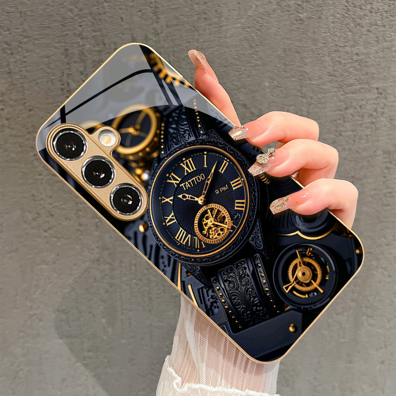 Mechanische Golduhr-Muster 2D  – Phone Cases Protective Bewertung und Preis