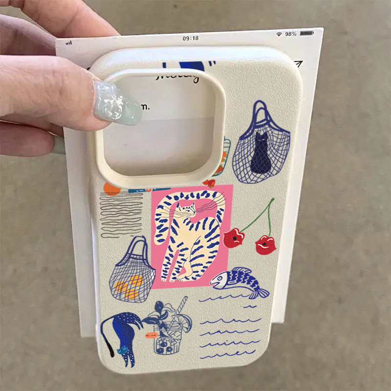 Niedliche Kirschkatzen-Handyhü – Phone Cases Cat Bewertung und Preis