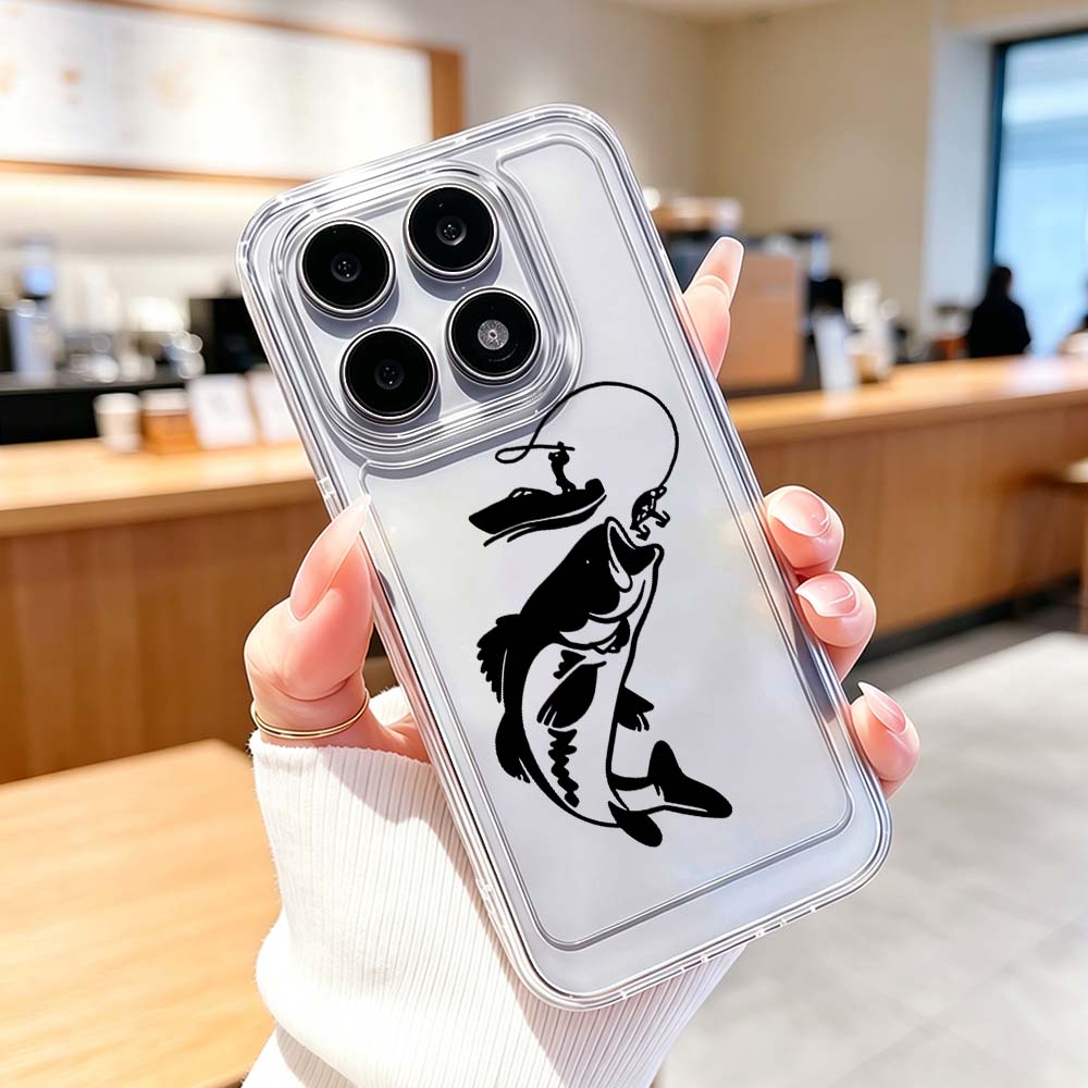 Fischer fängt Barsch Boot Hand – Phone Cases Xiaomi 15T Bewertung und Preis