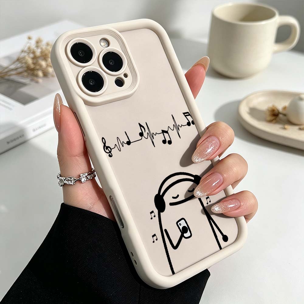 Musiklinien-Muster Handyhülle  – Phone Cases Websites Bewertung und Preis