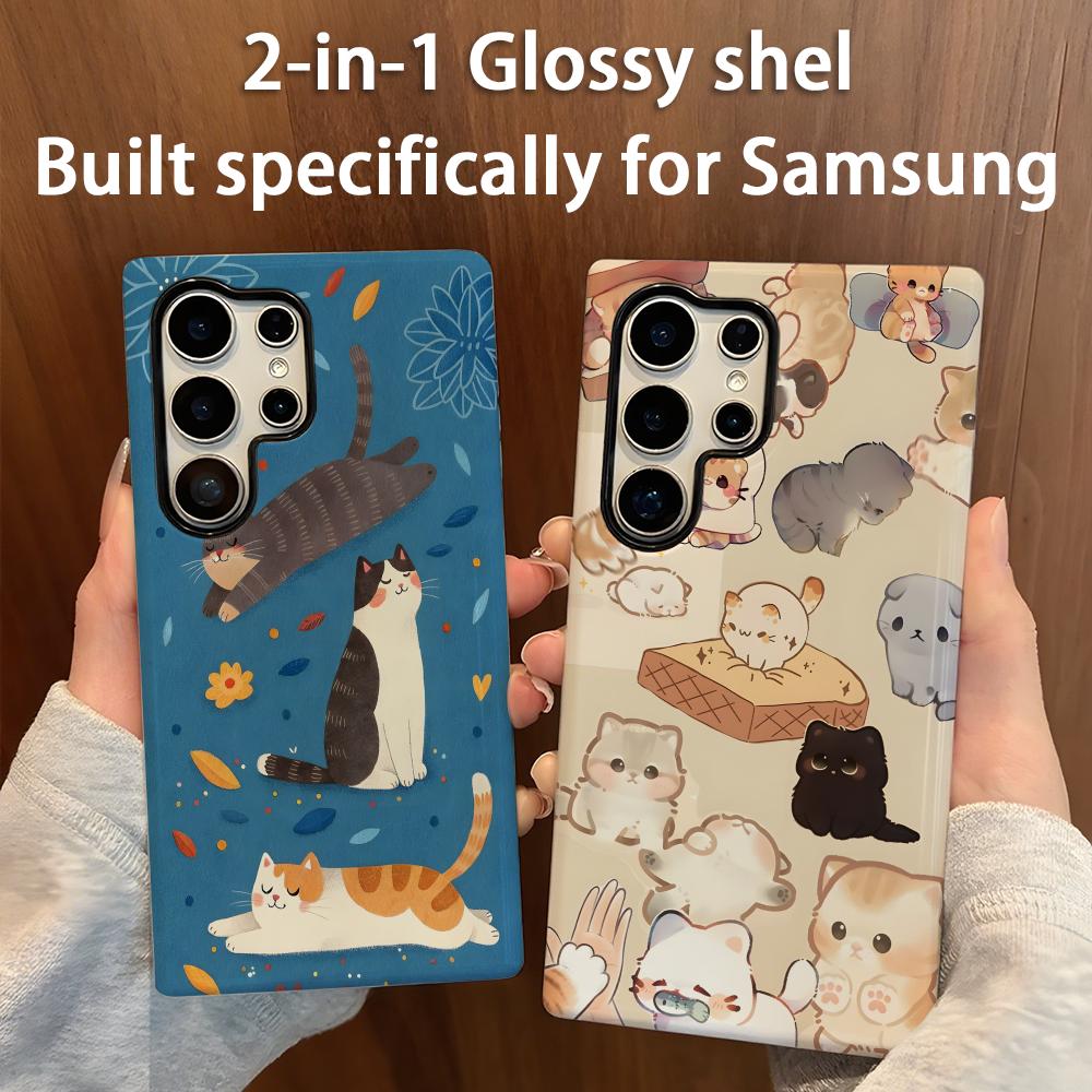 Süße Katze Handyhülle 2-in-1 g – Phone Cases Cat Bewertung und Preis