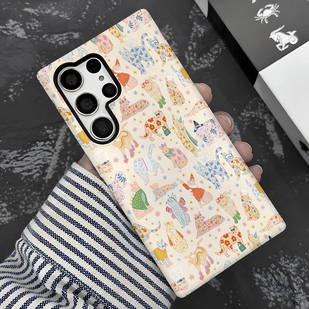 Süße Katze Handyhülle 2-in-1 g – Phone Cases Cat Bewertung und Preis