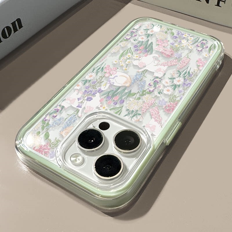 Niedliche Blumen-Katzen-Schwan – Phone Cases Cat Bewertung und Preis