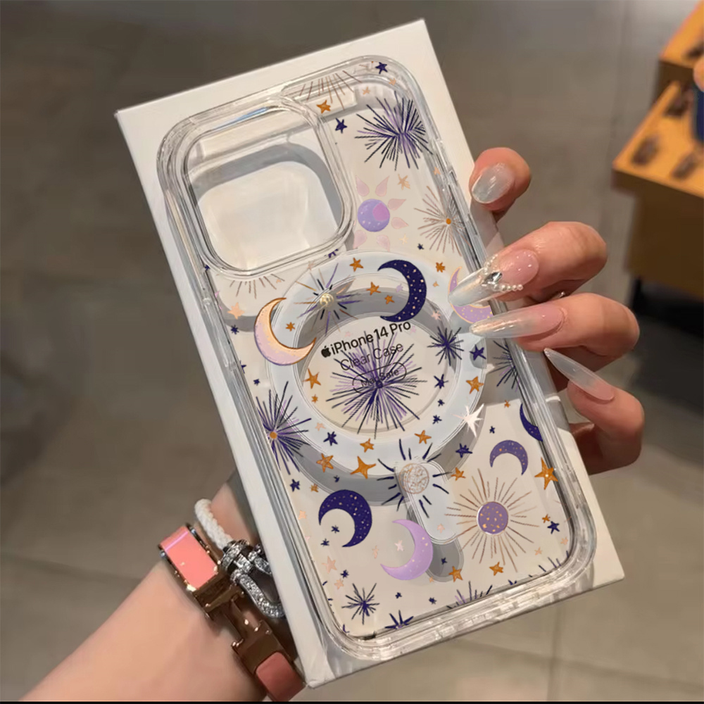 Romantische Sonne-Mond-Sterne  – Phone Cases Magnetic Bewertung und Preis