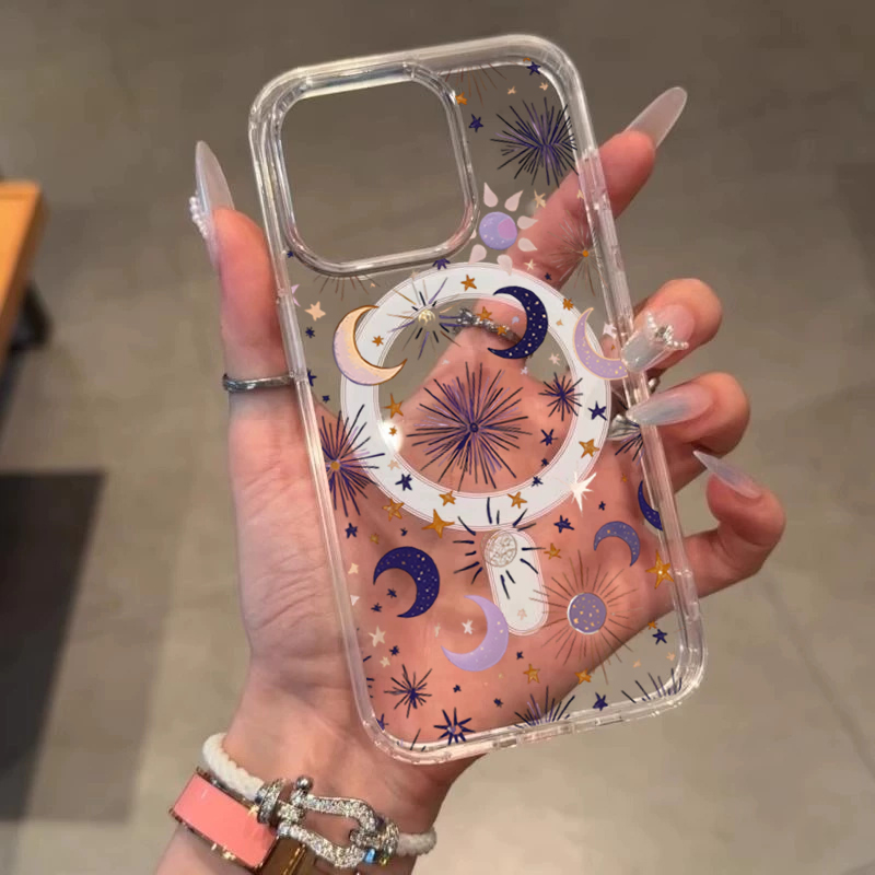 Romantische Sonne-Mond-Sterne  – Phone Cases Magnetic Bewertung und Preis