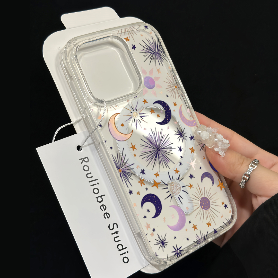 Romantische Sonne-Mond-Sterne  – Phone Cases Magnetic Bewertung und Preis
