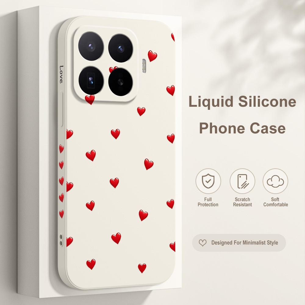 Karmesinrote Herz-Handyhülle f – Phone Cases Xiaomi 15T Bewertung und Preis