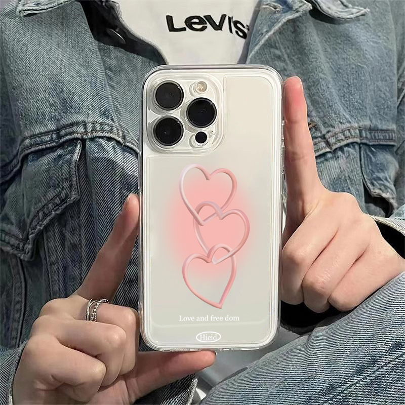 Handbemalte Rosa Herz Weiche H – Phone Cases Transparent Bewertung und Preis