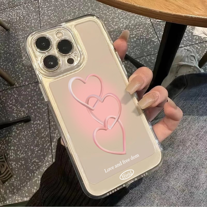 Handbemalte Rosa Herz Weiche H – Phone Cases Transparent Bewertung und Preis