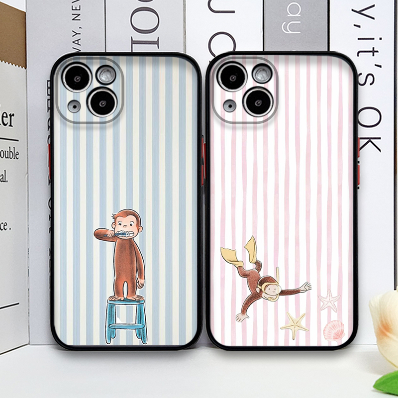 Cartoon Gestreifter Affe mit K – Phone Cases Cat Bewertung und Preis